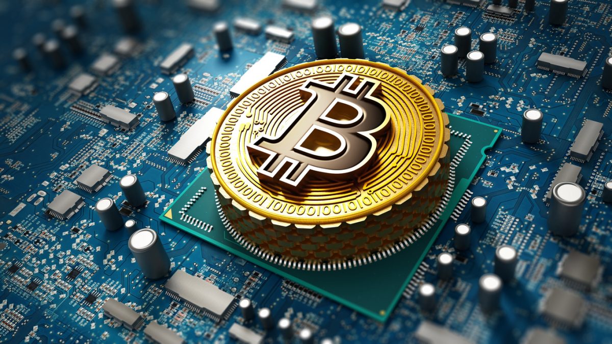 Bitcoin on motherboard